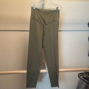 Aerie Olive High-Rise Leggings